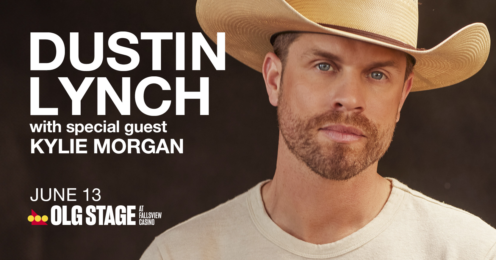 A promotional photo of Dustin Lynch