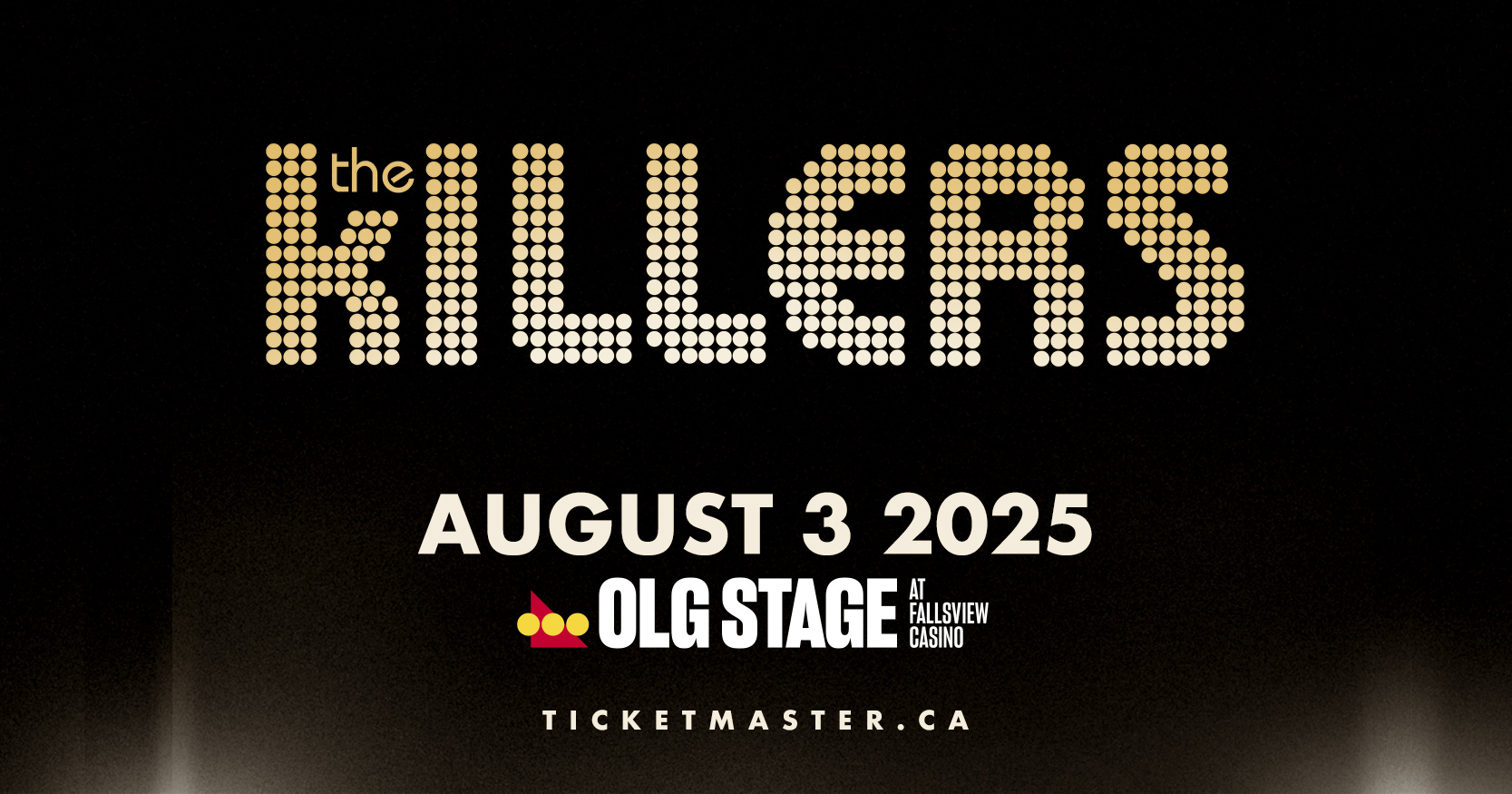 The Killers promotional poster