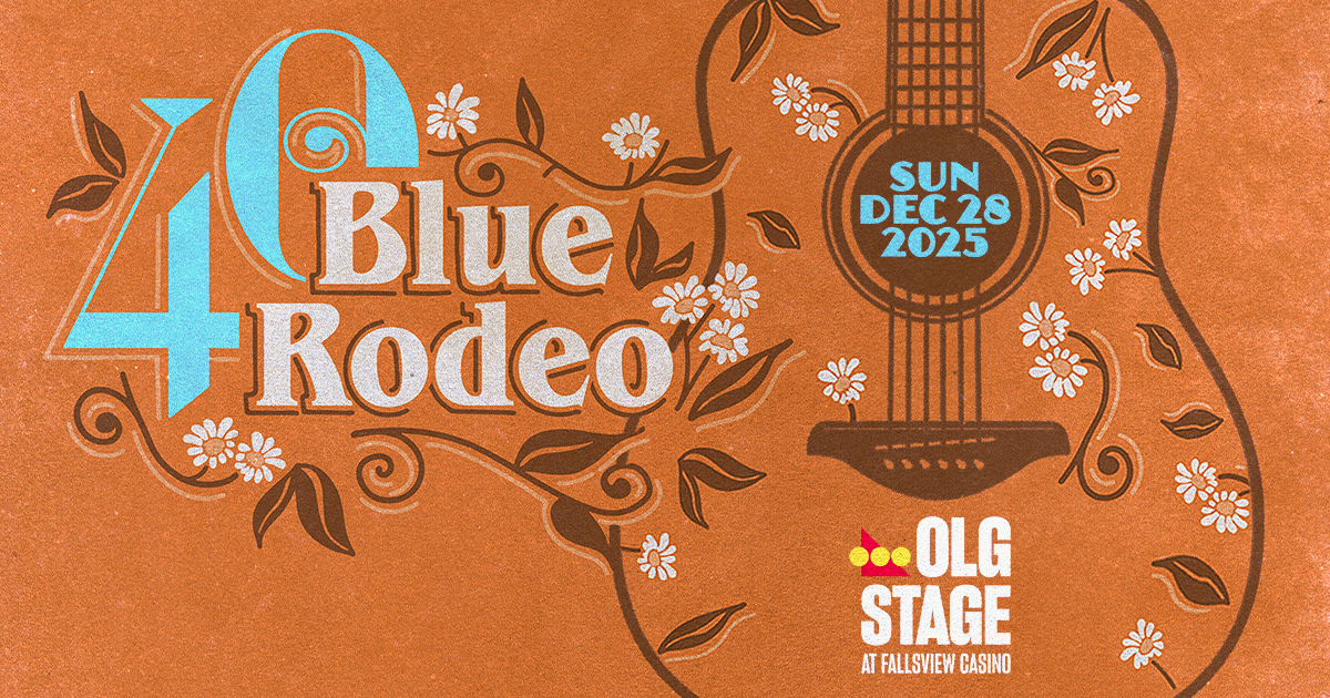 Blue Rodeo promotional poster