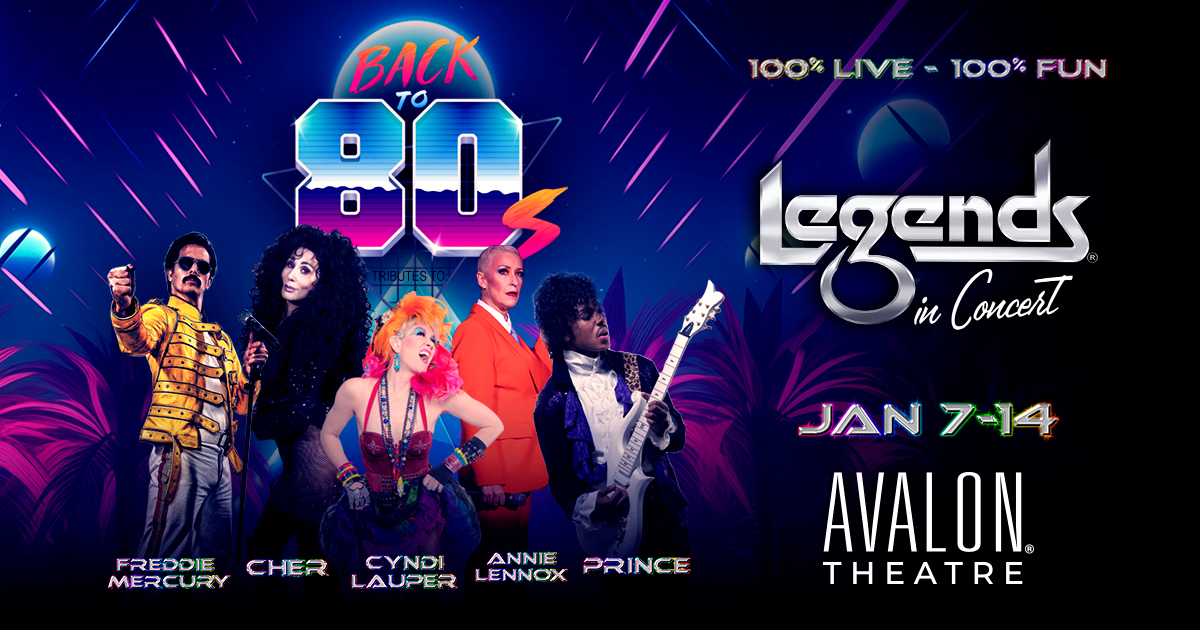 Legends in Concert Promotional Poster