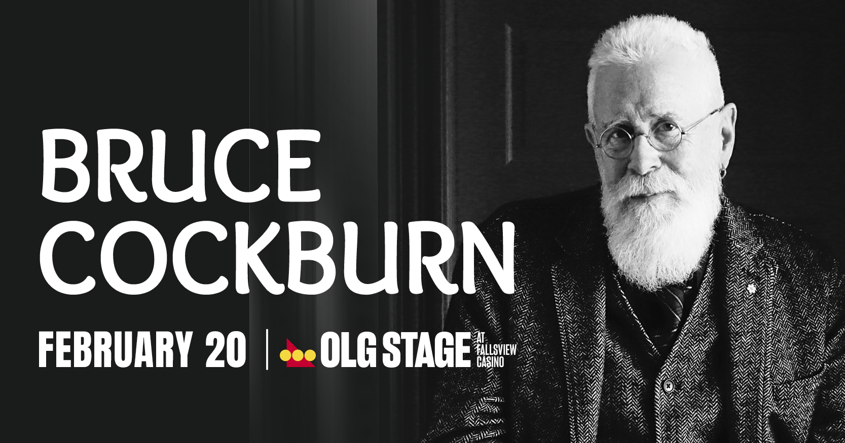 Bruce Cockburn promotional poster