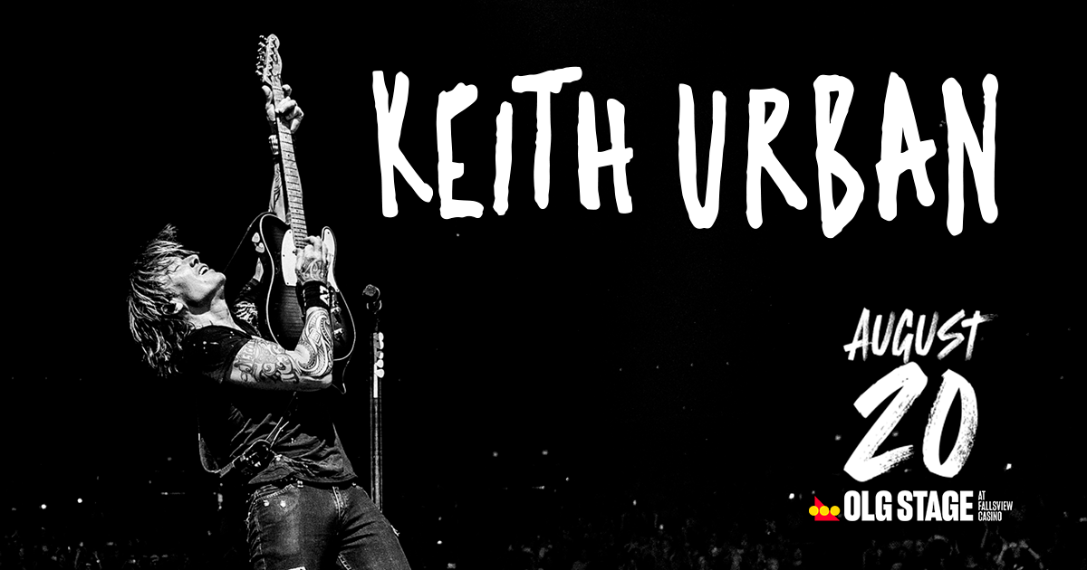 Keith Urban promotional poster