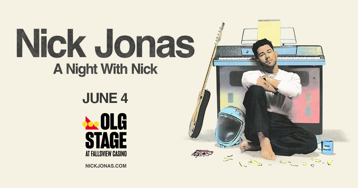 Nick Jonas promotional poster