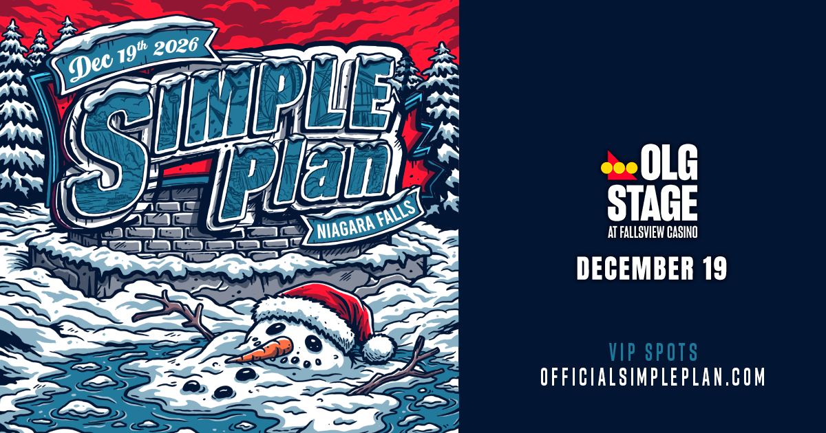 Simple Plan promotional poster