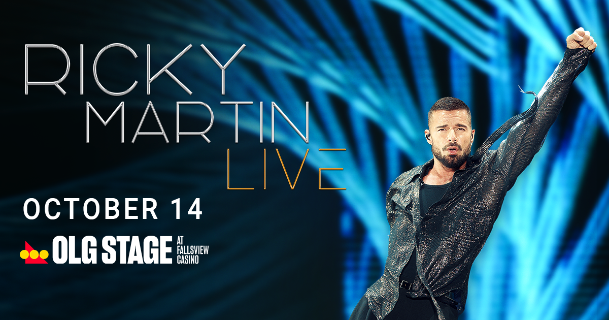 Ricky Martin promotional poster