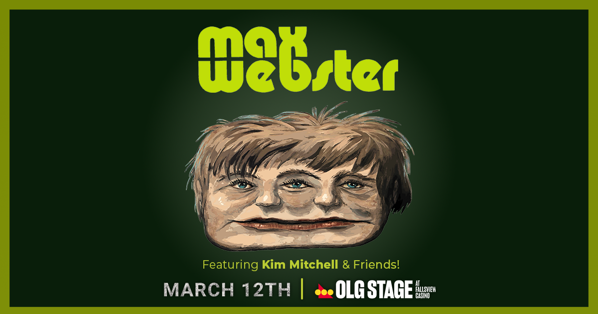 Max Webster promotional poster